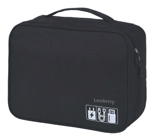 Organizador De Viaje Valija Cables Usb Cargador Electrónica