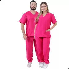 Pijama Cirúrgico Oxford Não Amassa Seca Rápido Masculino