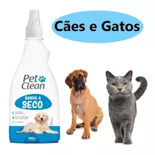 Banho A Seco Pet Clean Liquido Para Cães E Gatos 500 Ml Top