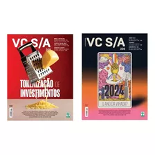 Kit Revista Você S/a Ed. 308 E 309 - Janeiro Fevereiro 2024