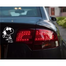 Sticker Decorativo Para Autos Diseño Perrito Snoopy Dog