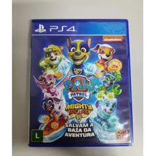 Paw Patrol Mighty Pups Salvam A Baia Da Aventura Ps4 Físico