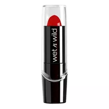 Labial Sedoso Wet N Wild Silk Finish Tono Hot Red