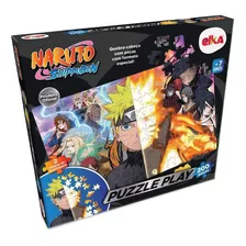 Quebra Cabeça Naruto Shippuden 200 Peças - Elka