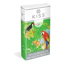 Lenços De Papel De Bolso Luxo Kiss Folha Tripla 10un Atacado