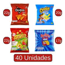 Elma Chips Ruffles +doritos+fandangos+cheetos Caixa C/ 40un