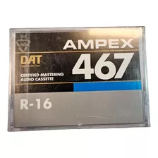 Cassete Ampex 467 Dat R16 De Mastering Cinta Dat R16