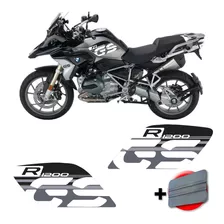 Kit Adesivo Lateral Tanque Bmw R1200gs 2018