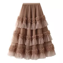 Fashion Big Pendulum Heavy Industry Cake Skirt Ponte Skirt