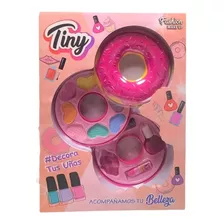 Set De Maquillaje Y Uñas Tiny Dona Fashion Make Up Sebigus 3