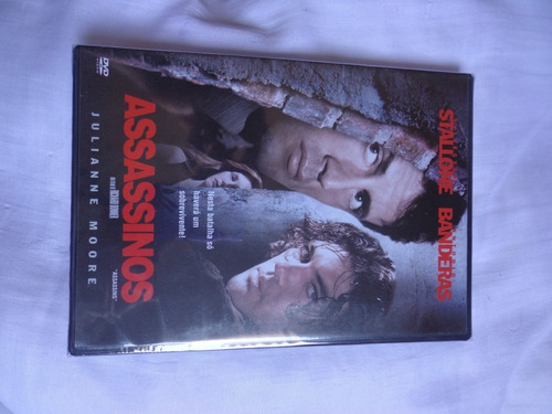 Assassinos Sylvester Stallone Antonio Banderas Dvd Novo