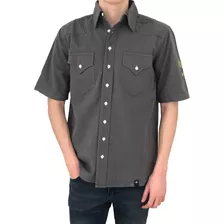 Camisa Militar Manga Corta - Colores - B A Jeans