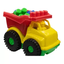 Camión De Volteo Grande Con Bloques, Juguete Niños Y Niñas