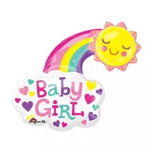 Globo Brillante De 30'' Baby Girl Burton & Burton 