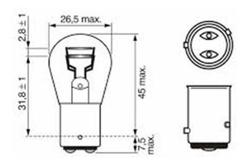 Ampolleta Seal, Freno E Interior Citroen C5 /517602 Foto 2