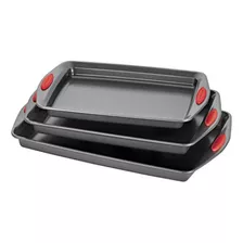 Bandejas Para Hornear Rachael Ray Bakeware Juego De Moldes P