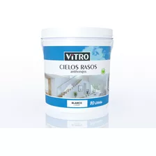 Pintura Vitro Cielos Rasos Blanco 10lt