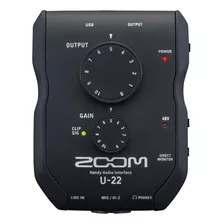 Interface De Audio Externa Zoom U22 Usb 2 In Prm