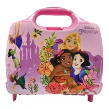 Lunchera Infantil Disney Princesas Rigida Bel Gioco Color Surtido
