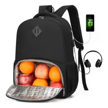 Mochila De Almuerzo Antirrobo Impermeable A Portátil 15,6i 