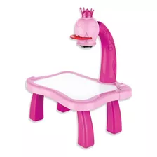 Mesa Projetora Infantil Inteligente Rosa Multikids Br1601