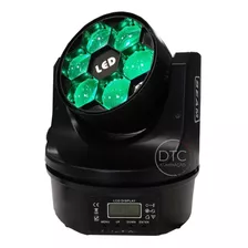 Moving Bee Eye 6 Leds Osram De 15w Rgbw Quadriled Dmx