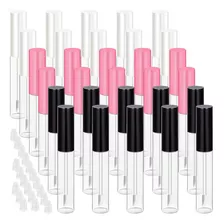 ~? 30 Piezas Tubo De Brillo Labial 10 Ml Vacío Rellenable Bo