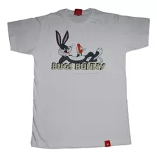 Remera De Hombre Manga Corta Bugs Bunny