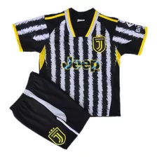 Conjunto Infantil Parecido A Juventus, Playera Short