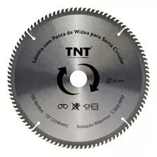 Disco De Cortede Corte Tnt Tnt Aluminio 250mm X 3mm