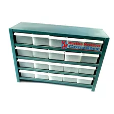 Organizador Metalico Con 20 Cajitas