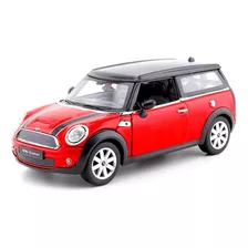 Miniatura Mini Cooper Clubman Vermelho Rastar 1/24