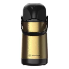 Garrafa Termica Lumina Dourada Em Inox 500ml Termolar Cor Dourado