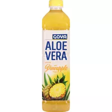 Bebida De Aloe Vera Goya Con Sabor A Pia, 50.8 Fl Oz (paquet