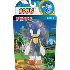 Figura De Acción Ruz Bend-ems Sonic Clasic De 12 Cm +3