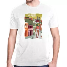 Camiseta Estampa Cidade Turismo Salvador Bahia 51