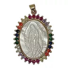 Medalla Virgen De Guadalupe Concha