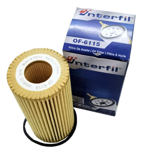 Filtro Aceite Interfil Audi A4 Tfsi 1.8t 2013 2014 2015 2016 Foto 2