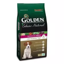 Alimento Golden Premium Especial Seleção Natural Para Cão Filhote De Raça Pequena Sabor Frango E Arroz Em Sacola De 10.1kg