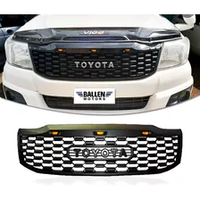 Parrilla Persiana Led Toyota Hilux Vigo Modelo 2012-2015 