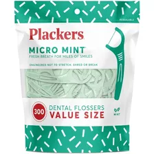 Hilo Dental Plackers -300 Unidades Flossers Americanos