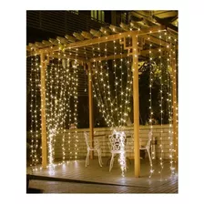 Cortina Led Vintage Blanco Calido O Blanco Frio 3x3 Interconectables Bodas Todo Festejo Cumpleaños 