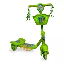 Patinete Mini Dinossauro 3 Rodas Zoop Toys - Verde Zp00787