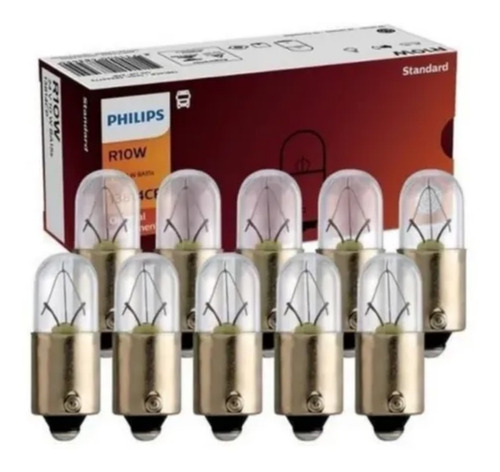 Lampada Comum 24v R5w 67 Philips 13821 Caixa Com 10 Unidades