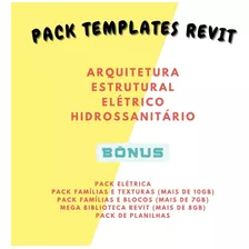 Template Revit Combo - Arq, Estru, Elétr, Hidross