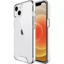 Capa Emborrachada Genérica Anti Impacto Transparente Com Design iPhone 14 Para Apple iPhone De 1 Unidade