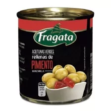 Aceitunas Rellenas Pimientos Fragata 200g España - Pack X 12