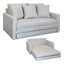 Sillon Sofa Cama Avalon Chenille Antidesgarro Fullconfort