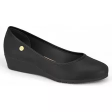 Sapato Feminino Moleca Com Saltinho Confortável Oferta