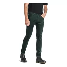 Pantalón De Corderoy Lee 30x30 Importado Verde!